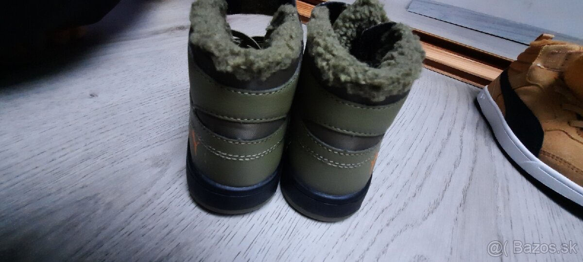 Puma topánky, poltopánočky, PUMA, zateplené - 4