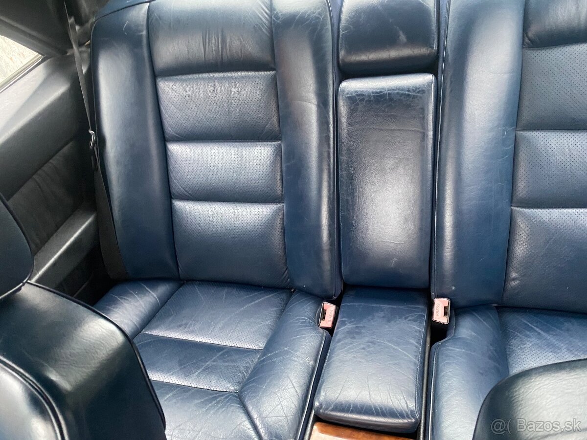 Mercedes benz W124 coupe sedačky - 4