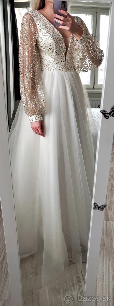 Nádherné svadobné šaty - 4