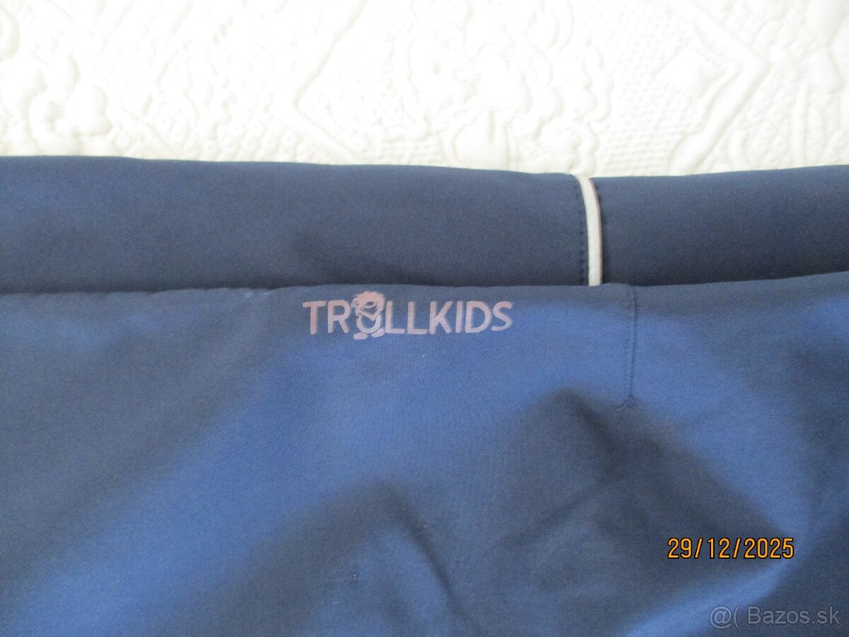 Lyžiarske softshell nohavice veľ. 176 TROLLKIDS - 4