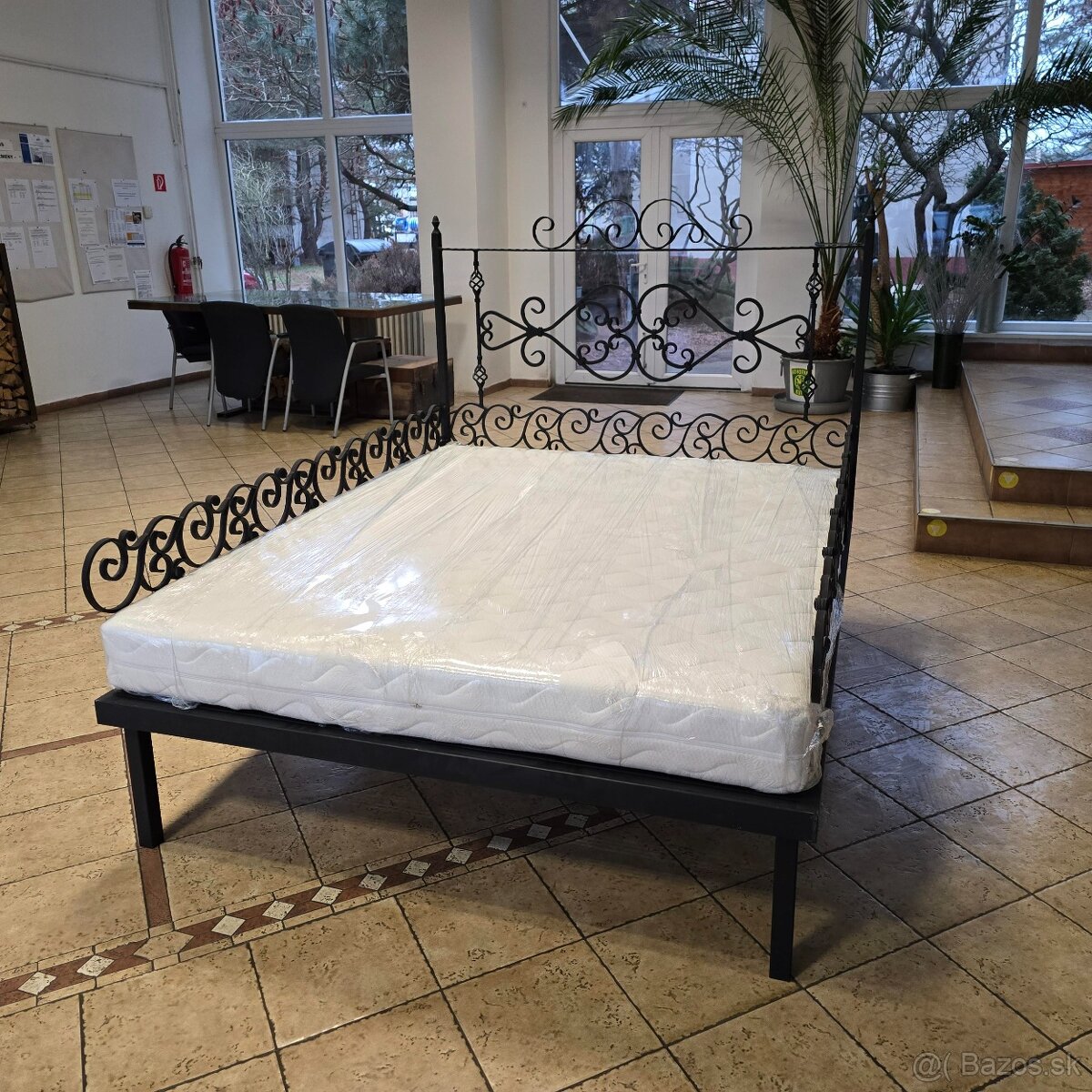 Rucne vyrobena kovana postel - 4