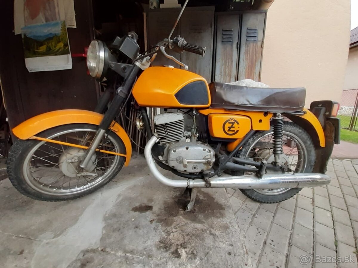 ČZ 125 typ 476 s TP + ČZ 175 bez TP - 4