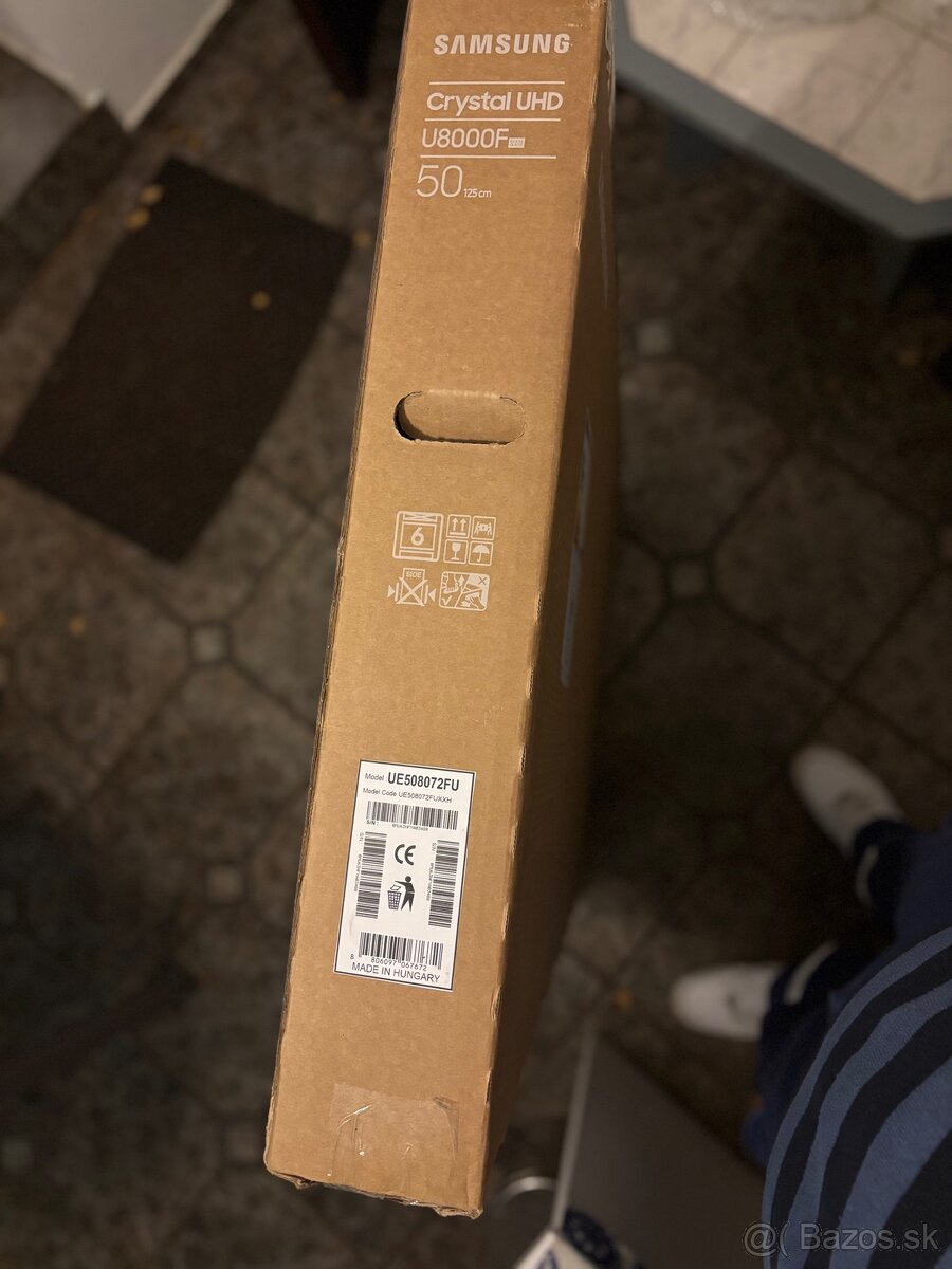 Samsung 50" 4K UHD UE50U8072F Nový neodbalený 24m záruk - 4