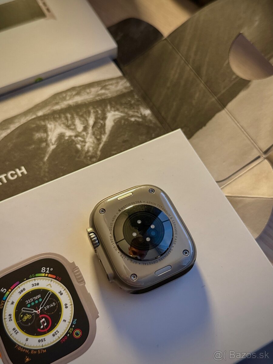 Predám Apple watch Ultra 1 49mm, 90%BAT, TOP STAV - 4