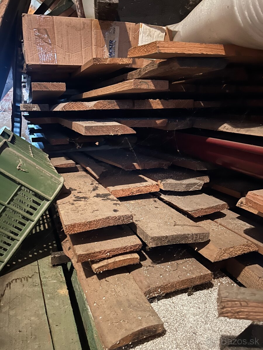 Predám drevené dosky, hranoly, foršty - 4