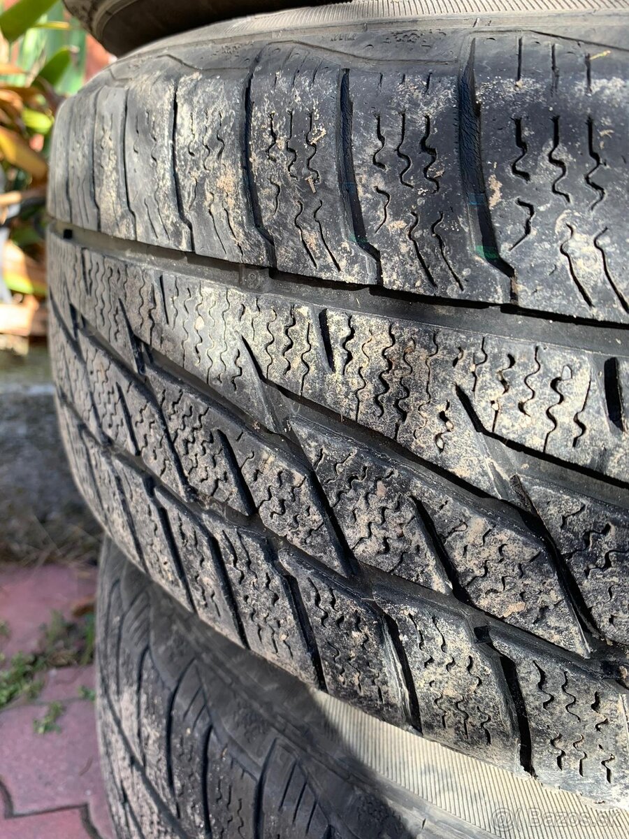 Plechove disky r16 audi vw, zimne gumy 205/60 r16 - 4
