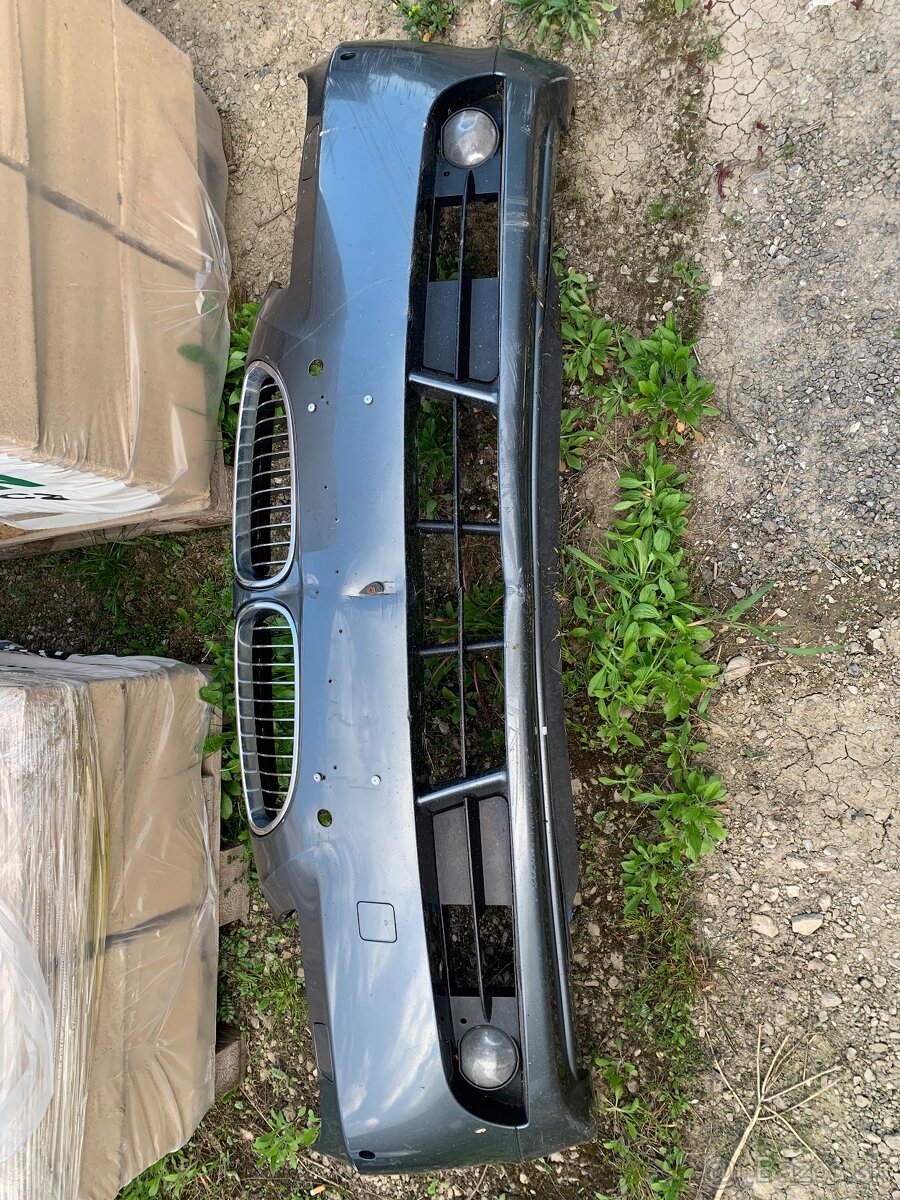 Predny naraznik bmw E60, predface, kompletny, original - 4