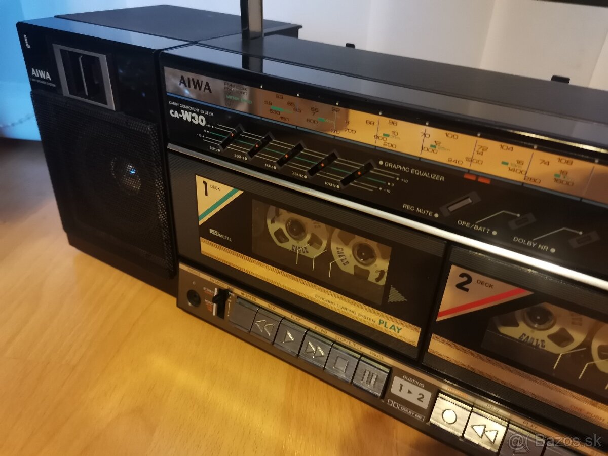 RÁDIOMAGNETOFON AIWA CA-W30 - 4