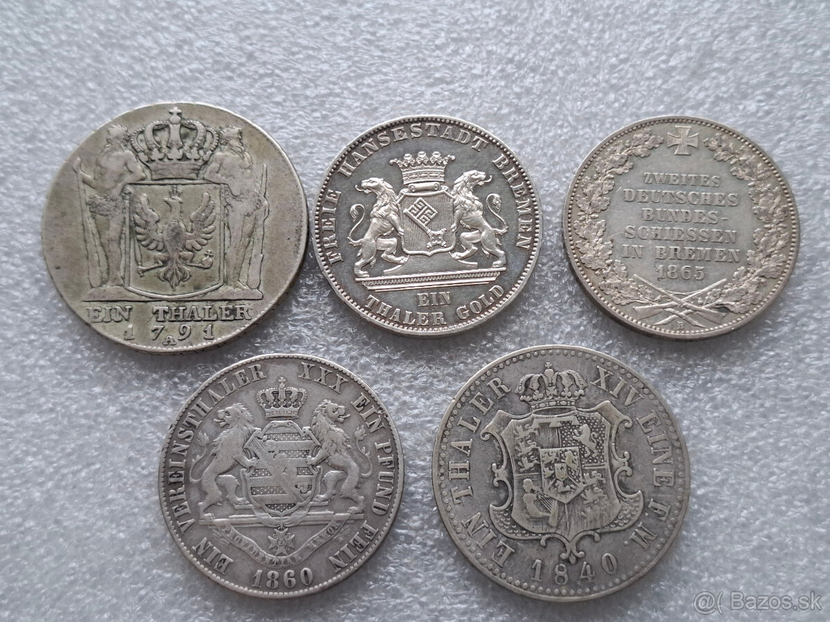 mince Nemecko - stare staty z pred 1871 - 4