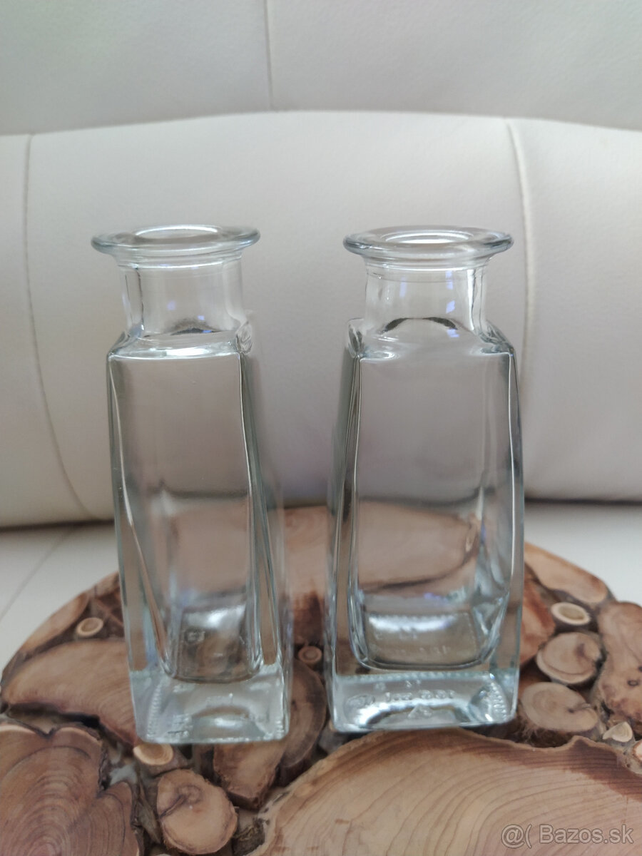 Fľaša na ocot/olej a sklenené fľaštičky (osobný odber) - 4