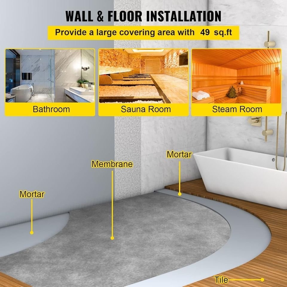 Hydroizolační membrána do koupelen - 4