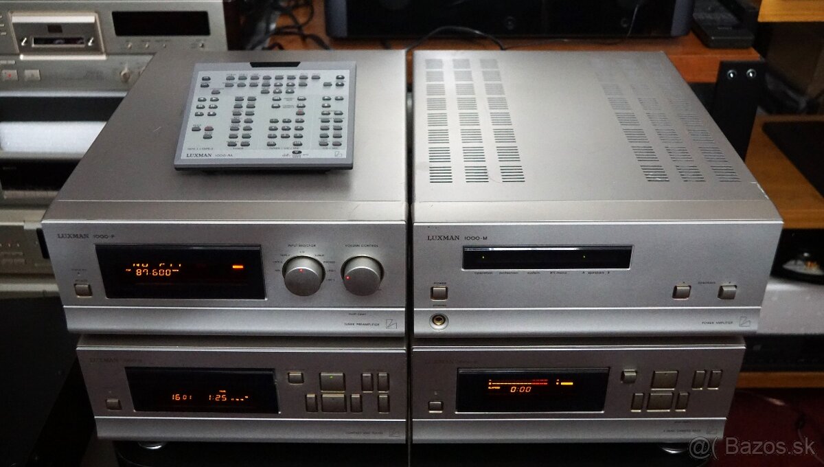 LUXMAN séries 1000 midi - čtyři komponenty plus DO - 4