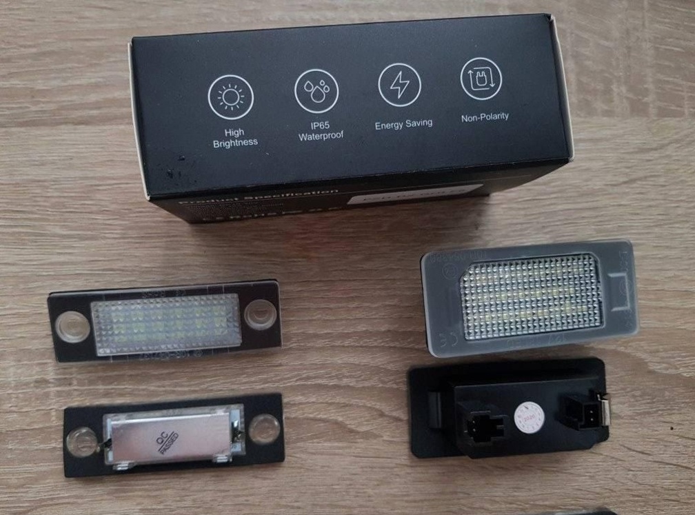 LED OSVETLENIE SPZ EVC Značky CANBUSové - 4