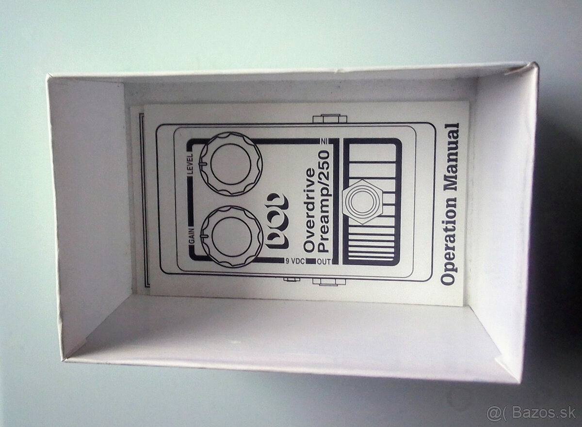 DOD 250 gitarový efekt - overdrive/preamp - 4