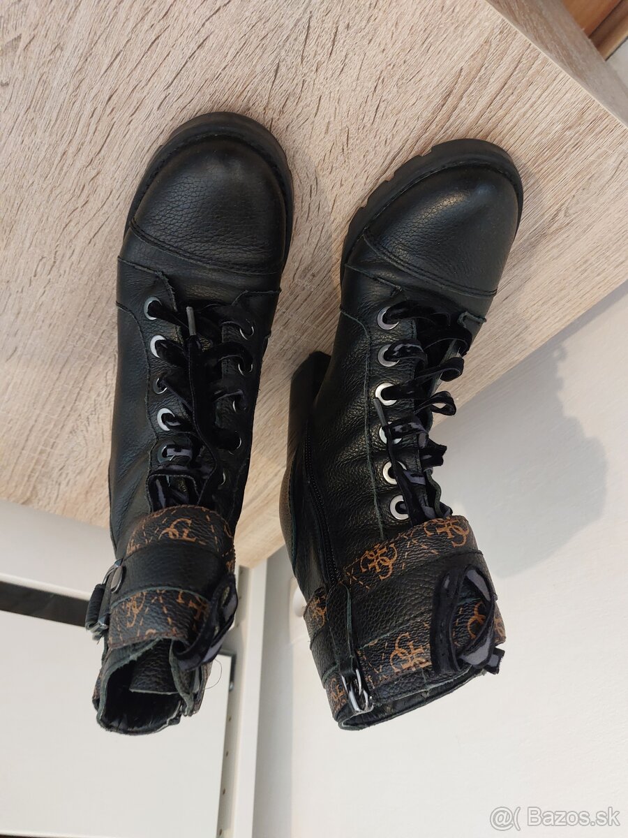 GUESS kozene clenkove topanky - 4