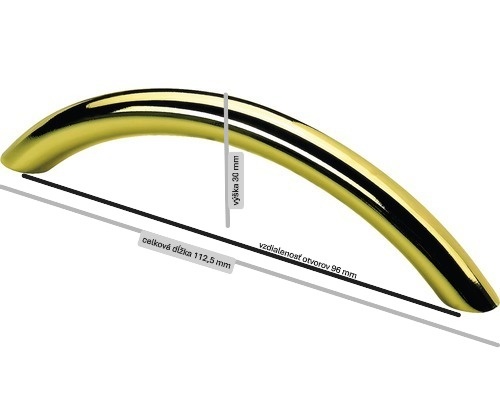 Úchytky na nábytok 2 ks - 4