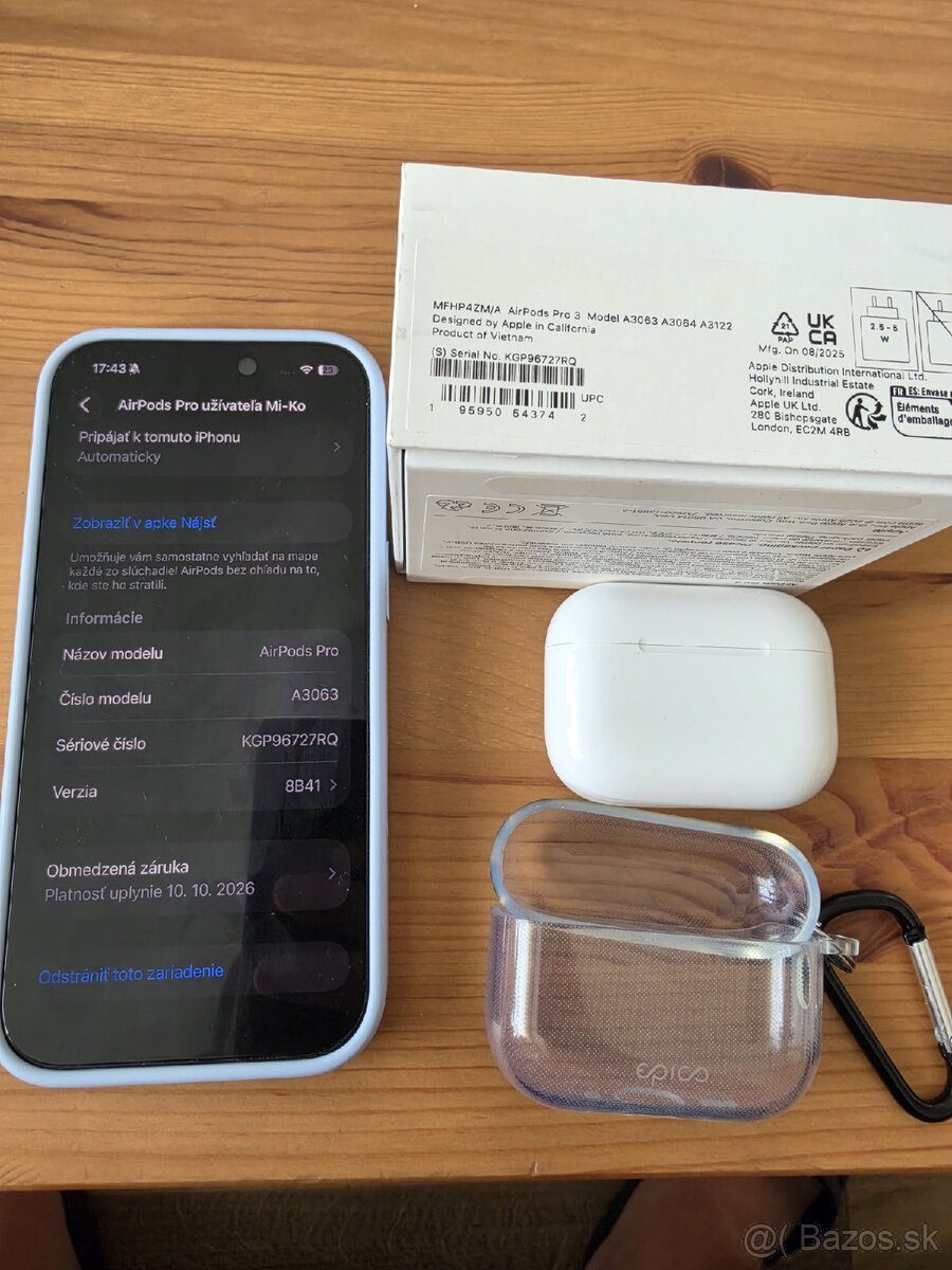 AirPods Pro 3 v záruke. - 4