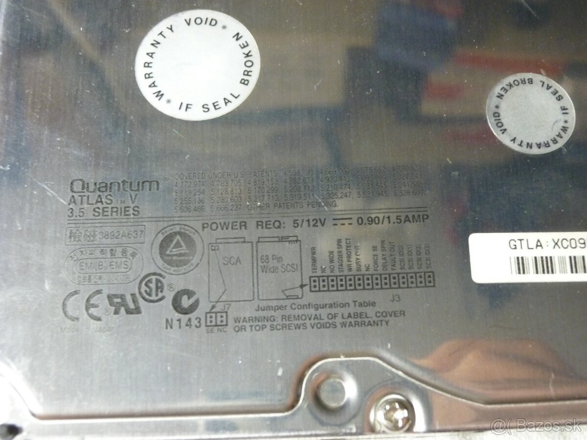 Predám Ultra SCSI harddisky - 4