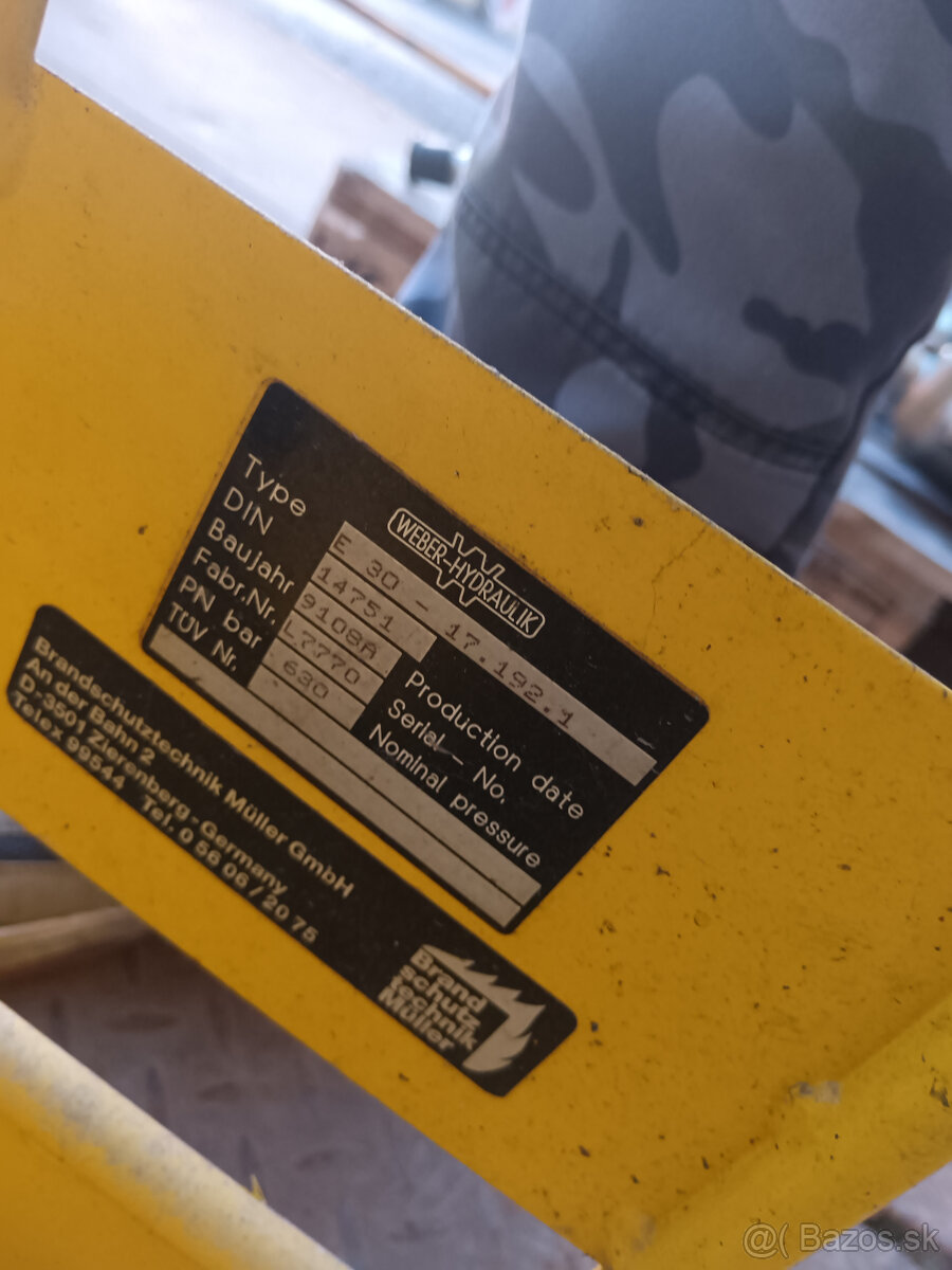 WEBER HYDRAULIK vyprošťovací sada - 4