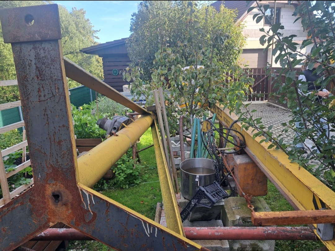 Žeriav / kladkostroj KPK 125 kg - 4