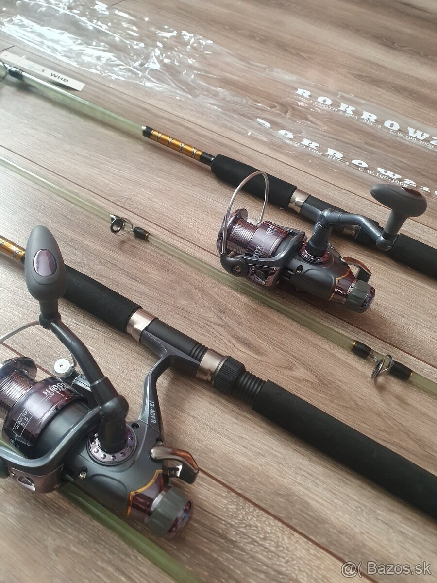 Predam nove ryb.udice ROKROW,2,1 metra,nav.Hiboy 40 - 4