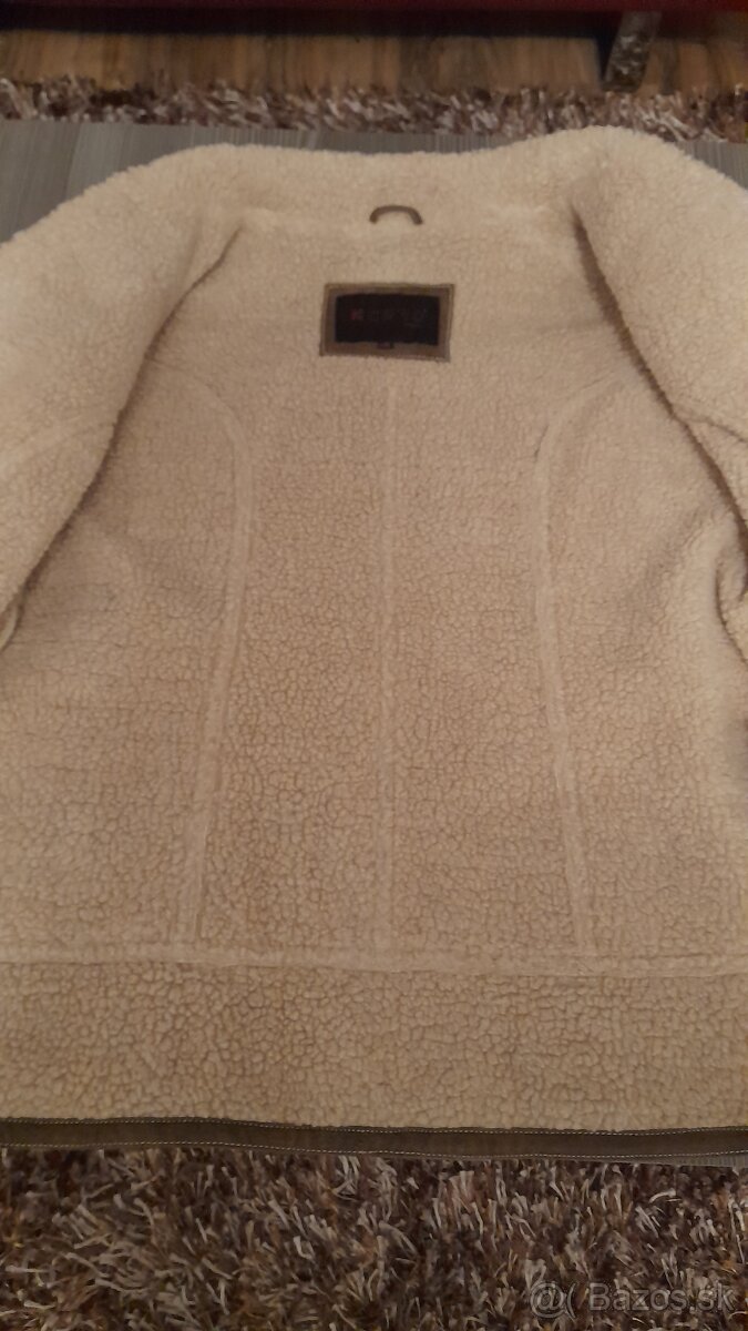 Dámske kožené sako 2XL - 4