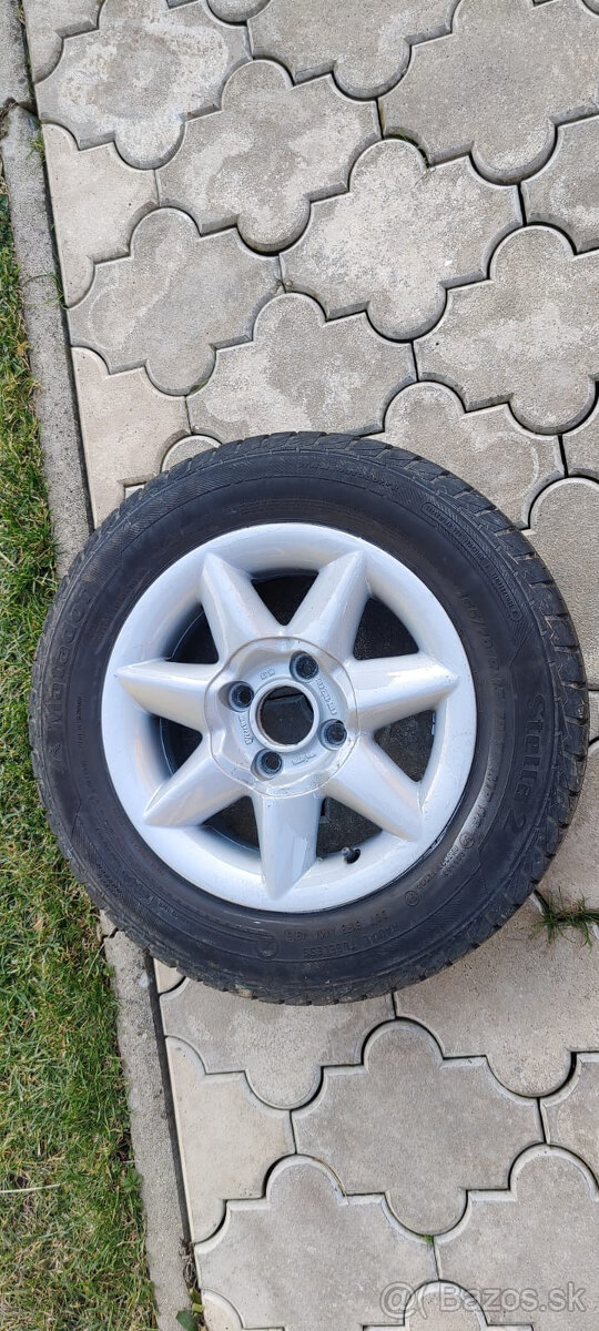 Predám hliníkové disky R13 4x100 Ronal - 4