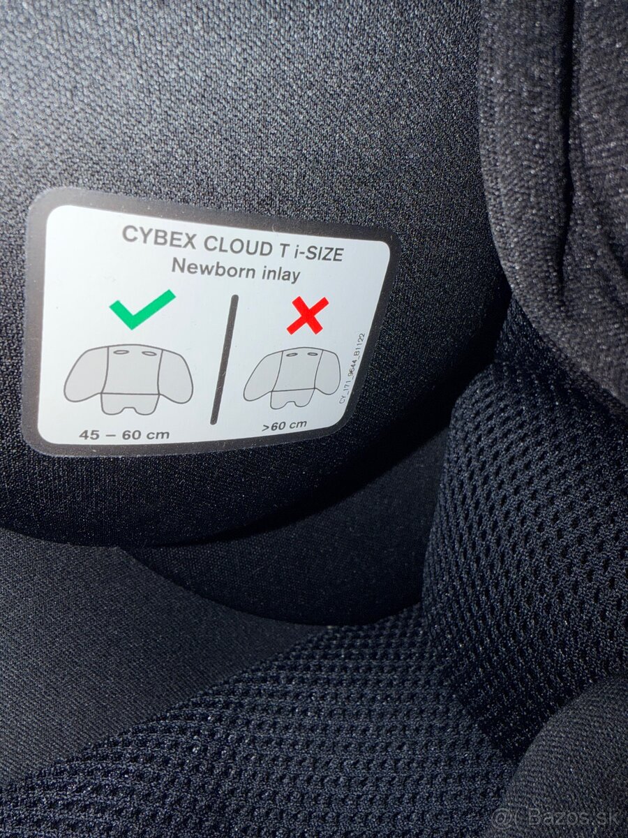 Cybex autosedačka Cloud T i-size Plus, sepia black - 4