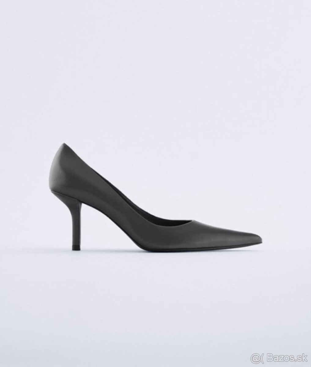 Kožené lodicky ZARA nové - 4