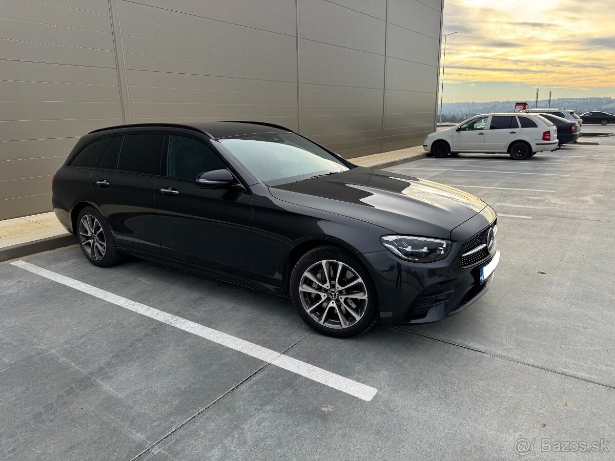 Mercedes E300de 4matic PHEV AMG Burmester-leasing. - 4