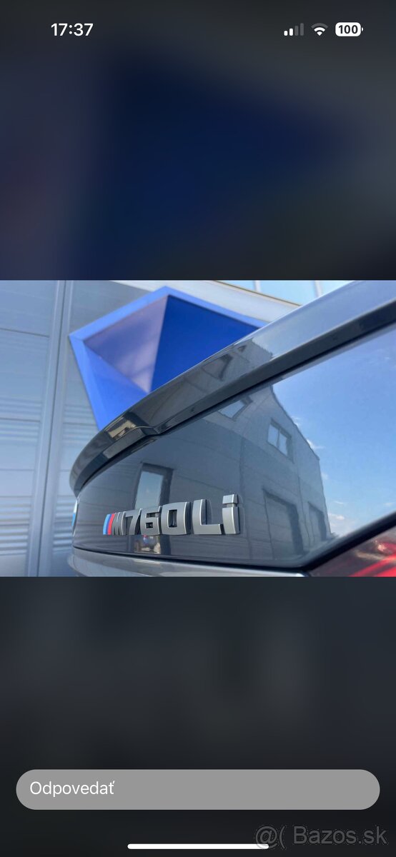 BMW 750li g12 optik m760li - 4