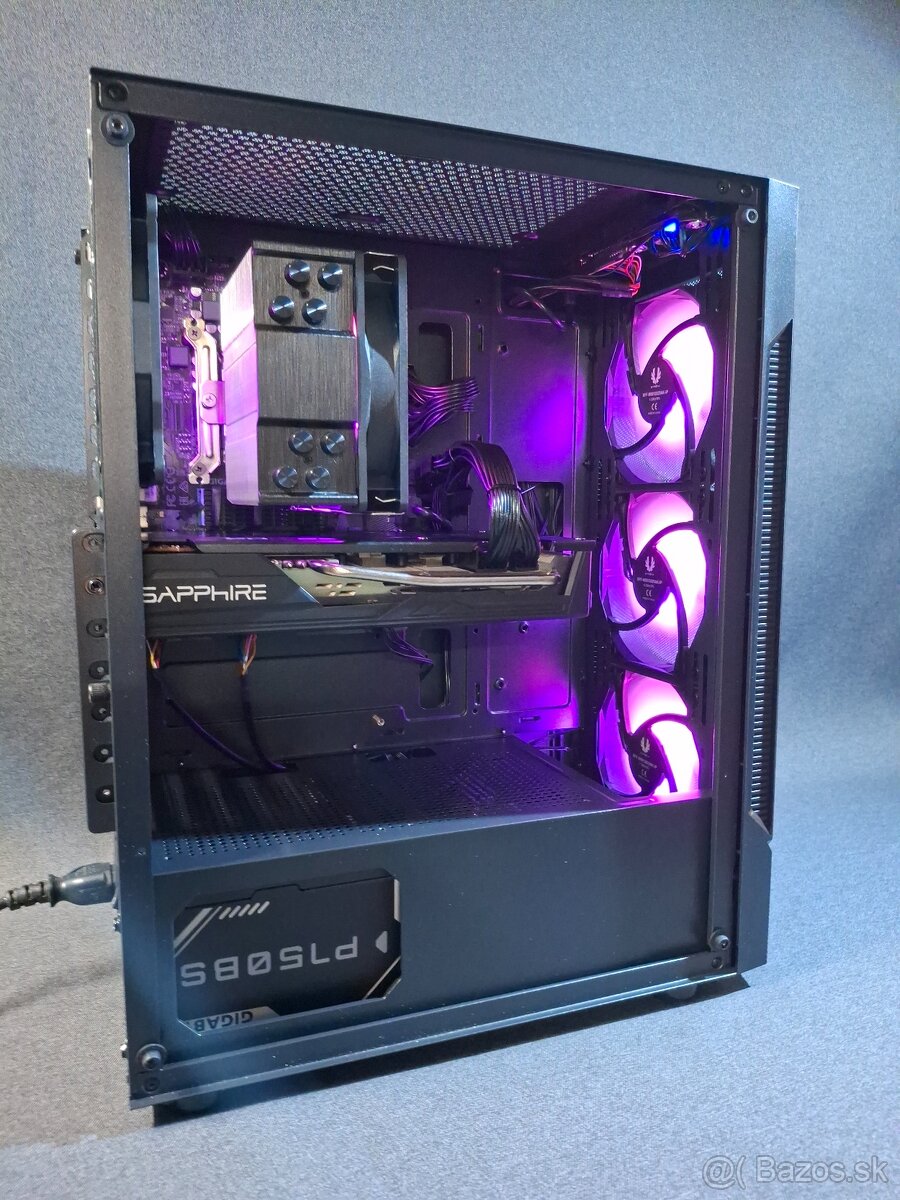 Herný PC Intel i5-14400F / RX 5700 XT / 32GB DDR5 - 4