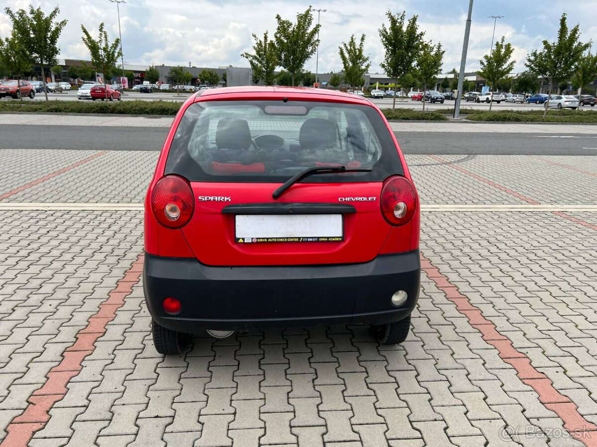 Chevrolet Spark 0.8i 1. maj. koup. ČR naj. jen 73t - 4