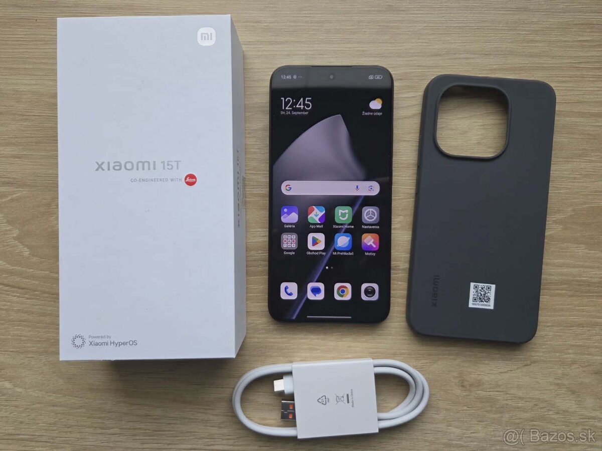 Xiaomi 15T 12GB/256 GB black, top, zaruka - 4