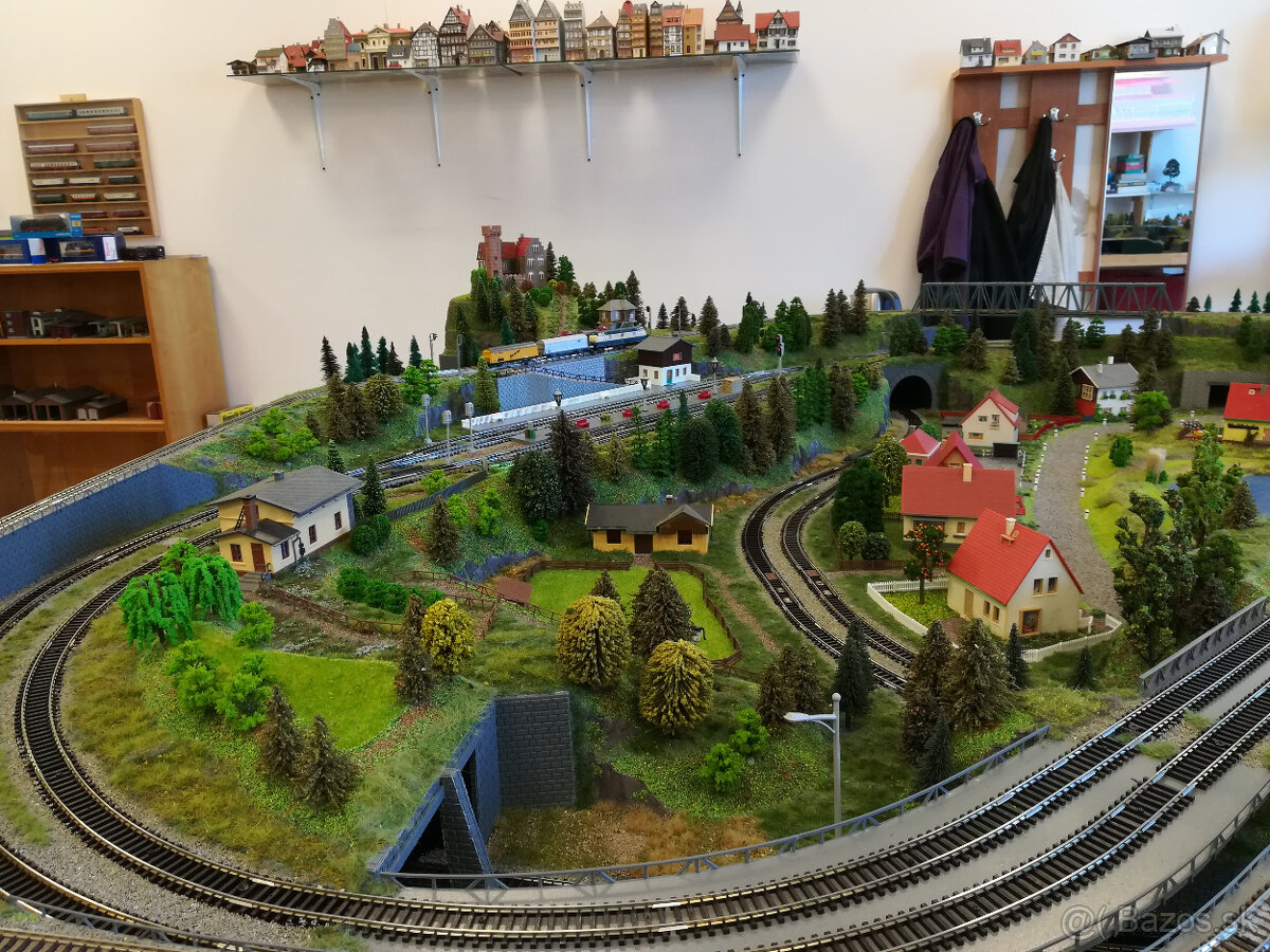 Kolejiště TT+N 350x220 cm - 4