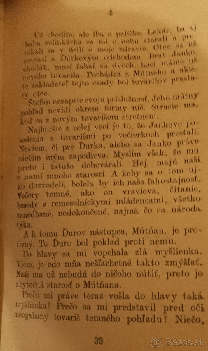 Martin Rázus MAROŠKO ŠTUDUJE Mladé letá - 4