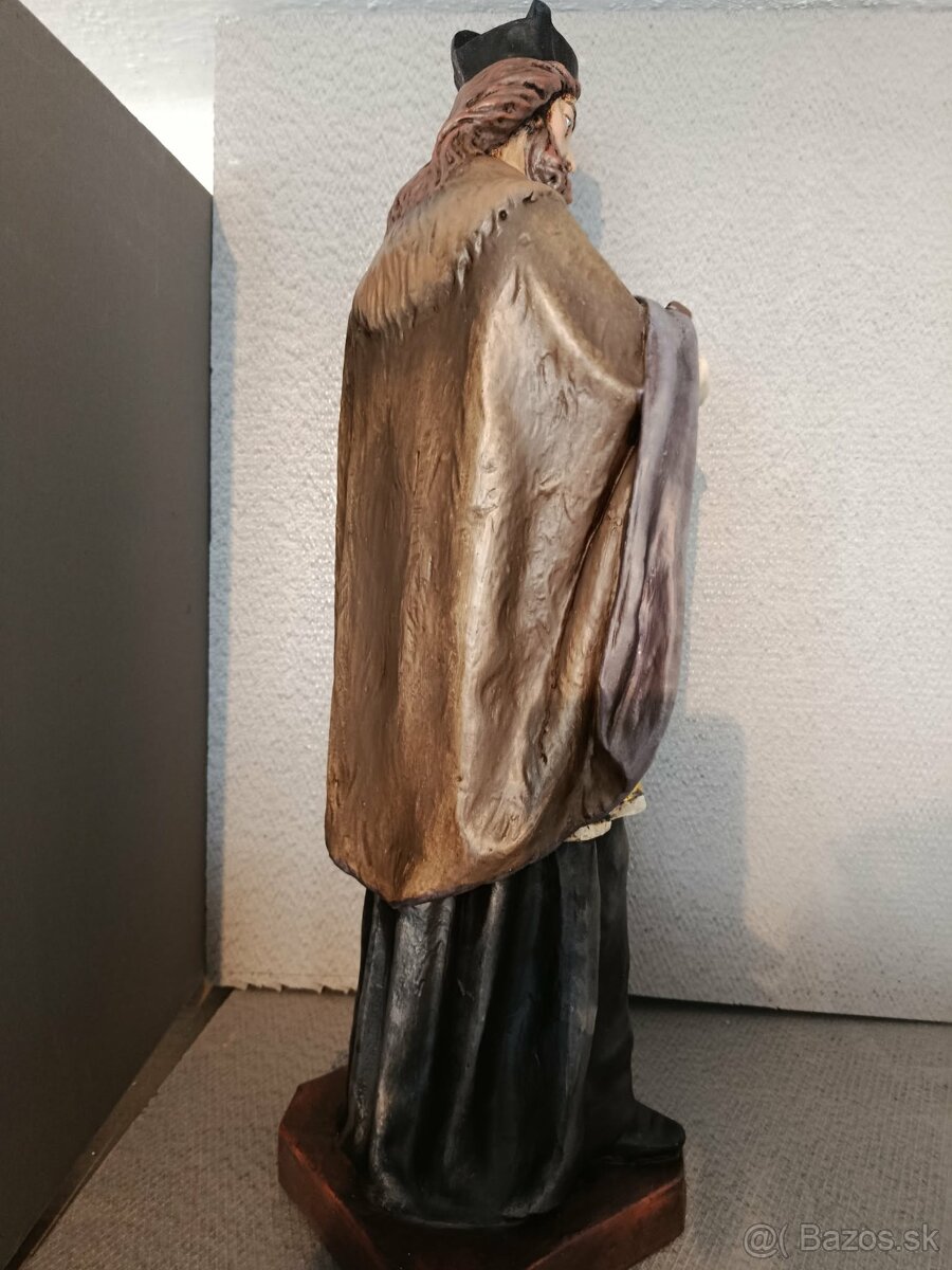 Socha-Ján Nepomucký-65CM - 4