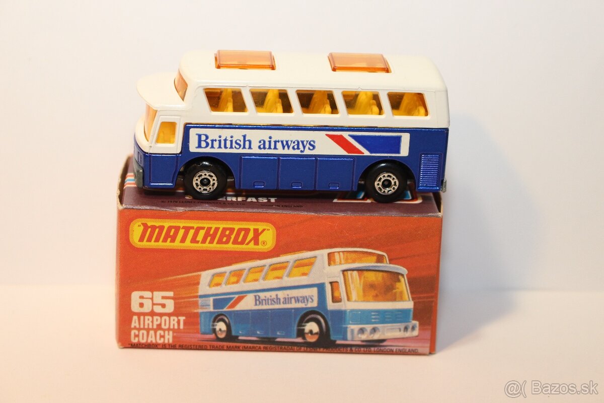 Matchbox SF Airport coach - 4