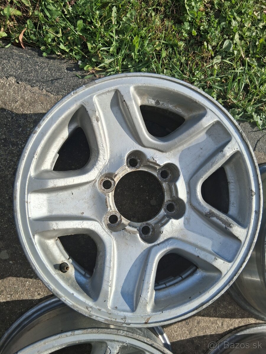 Predam hlinikove disky na Toyota Land Cruiser J9. 16 zoll