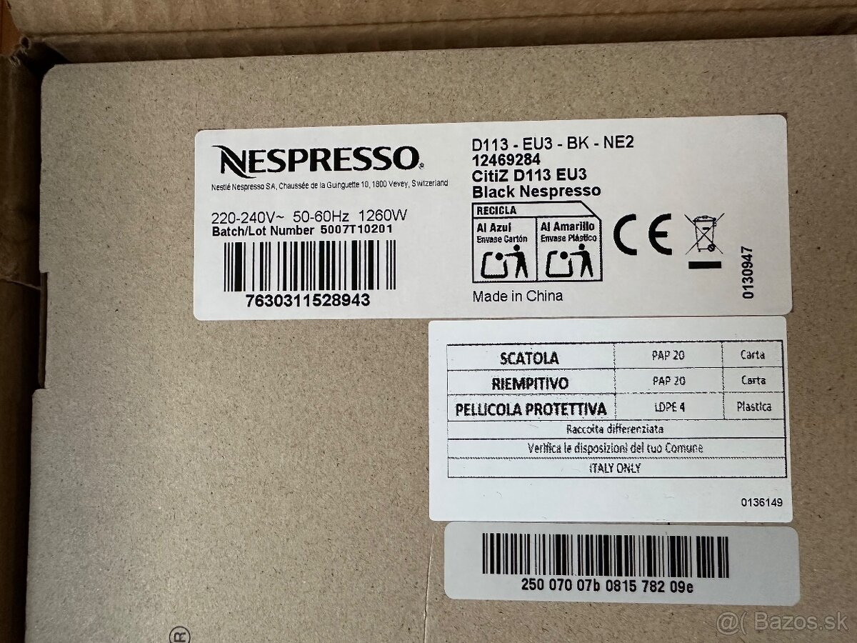 Nespresso Citiz - NOVY - 4