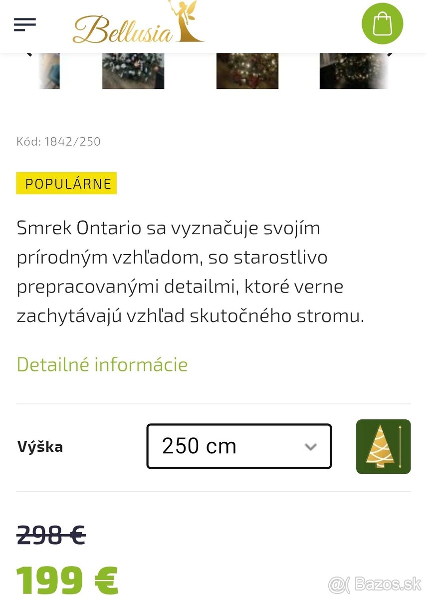 Vianočný stromček 250cm - 4