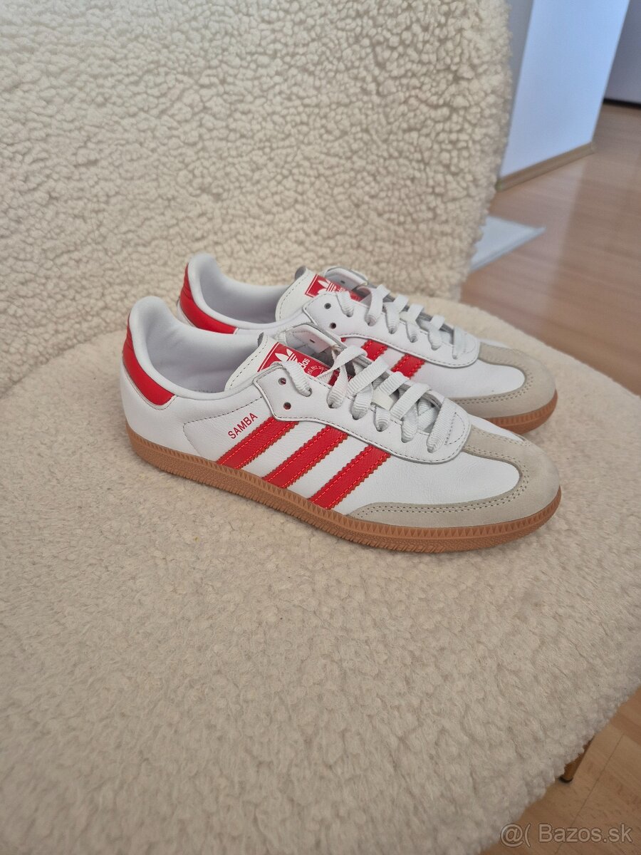 Dámske Adidas Samba veľkosť 38,vnútorná dĺžka 23,5cm - 4