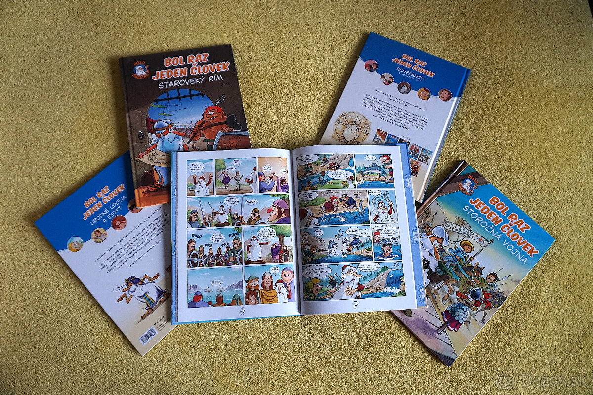 Komiks Bol raz jeden človek - Úrodné údolia a Egypt - 4