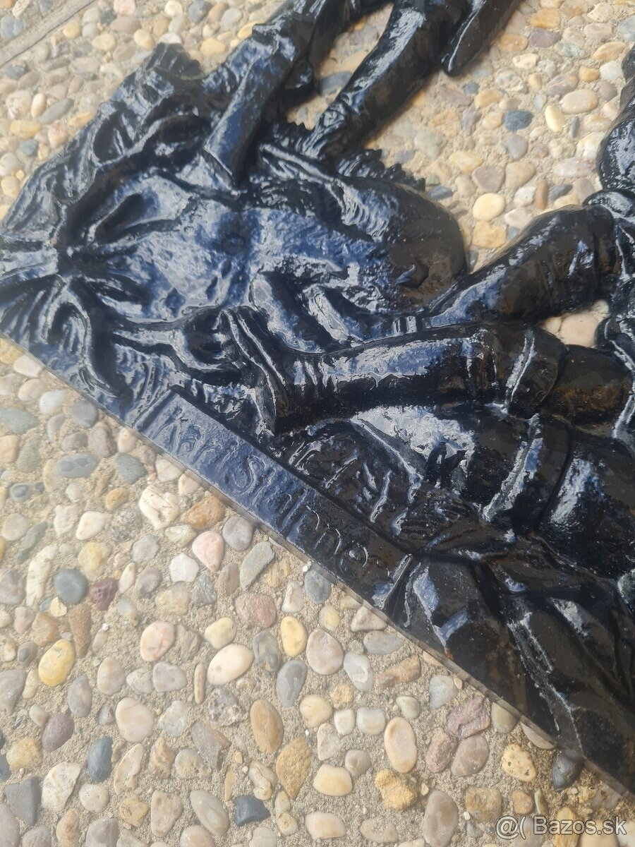 Historická liatinová ozdoba z konca 19 storočia - 4