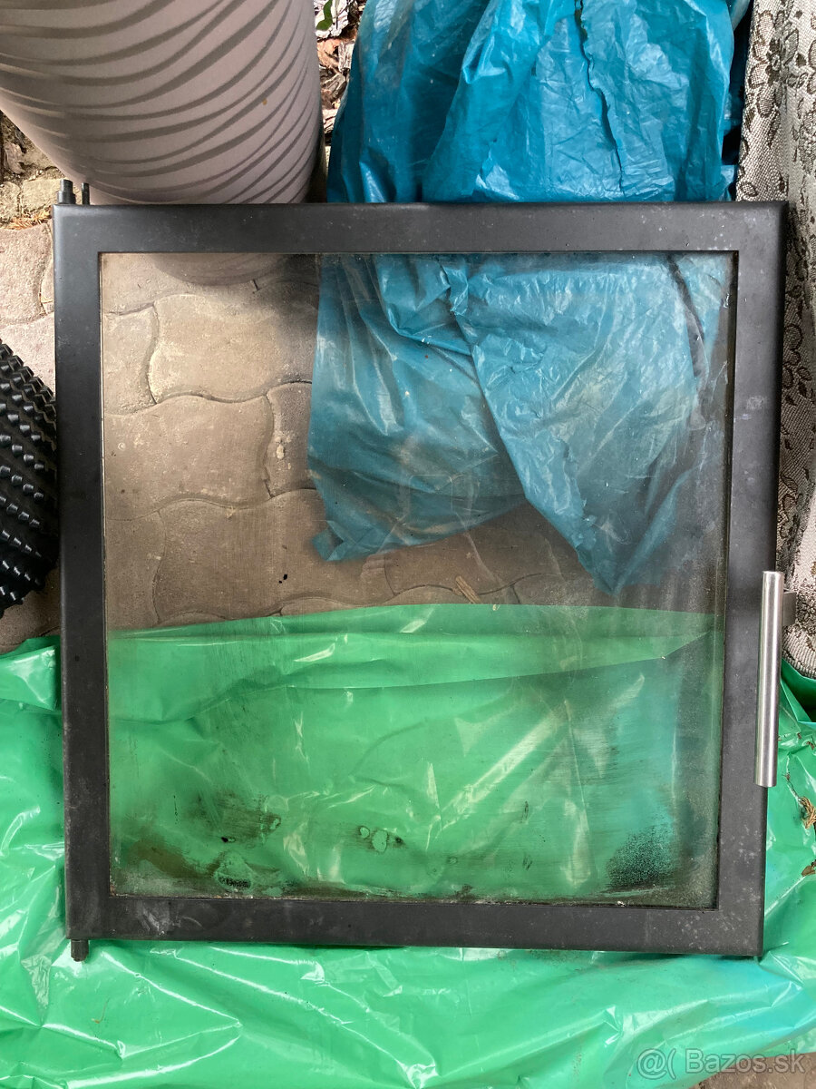 Krbový rám, dvierka, popolník, mriežka - 4