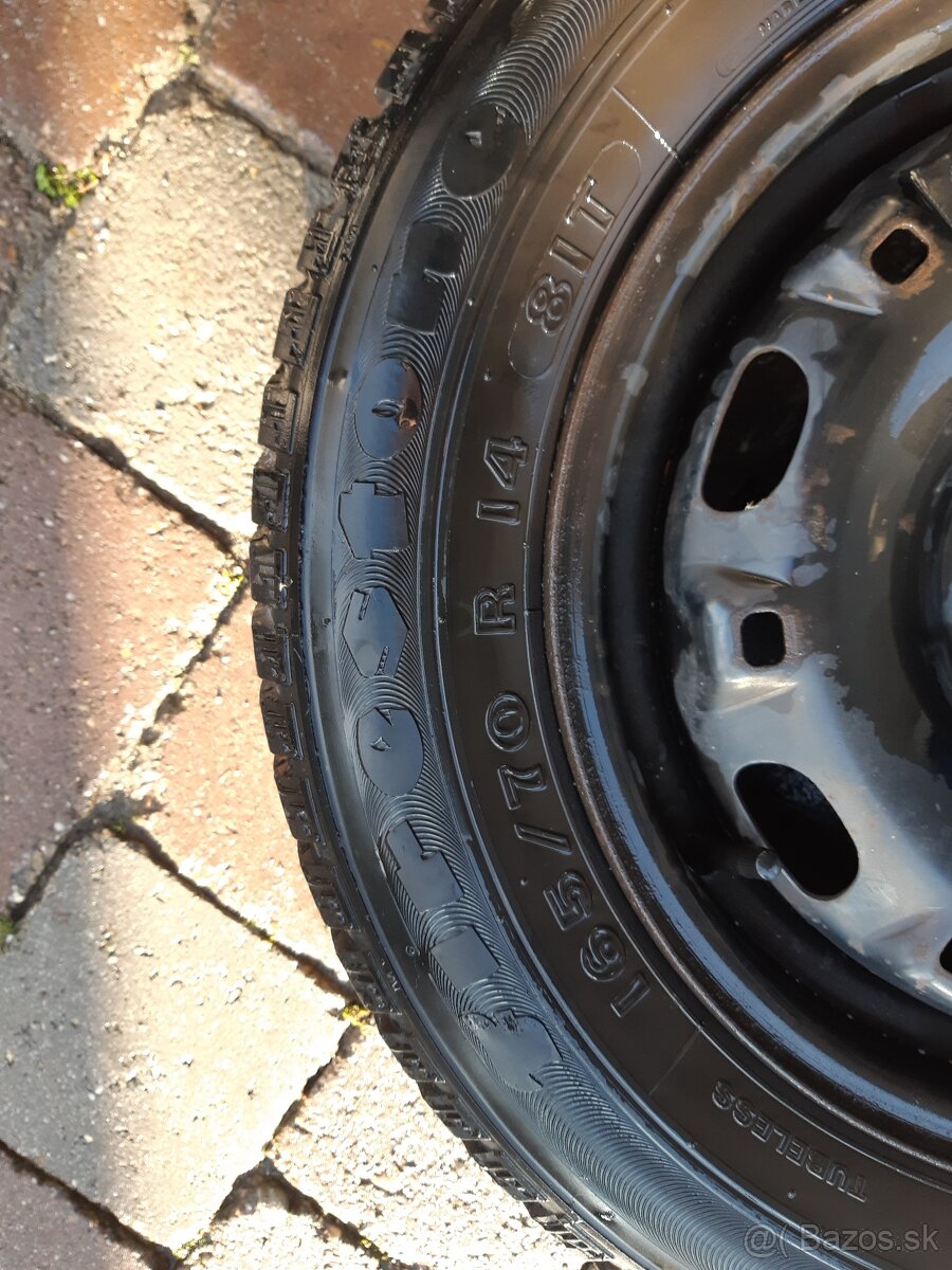 165/70 R14 Firestone zimné pneumatiky - 4