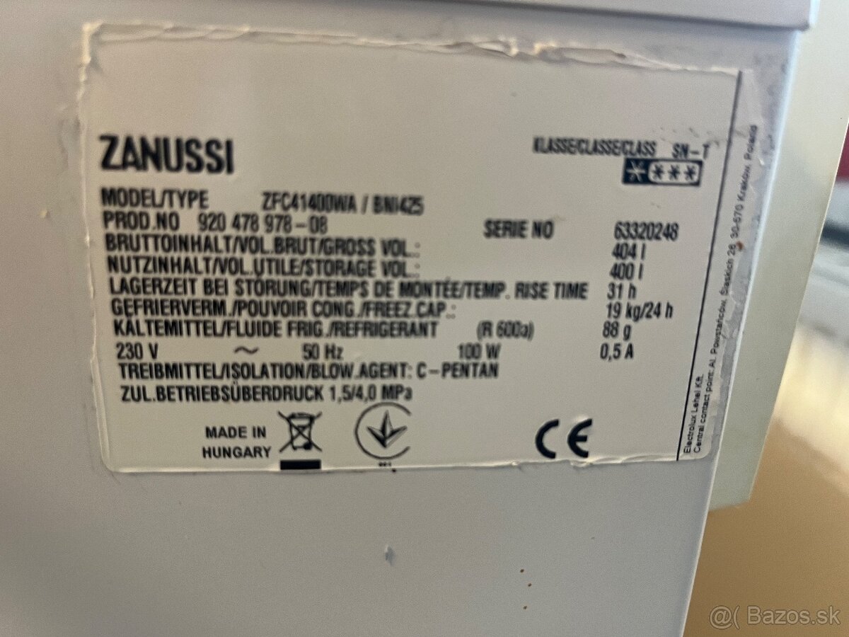 Truhlicová mraznička - 4