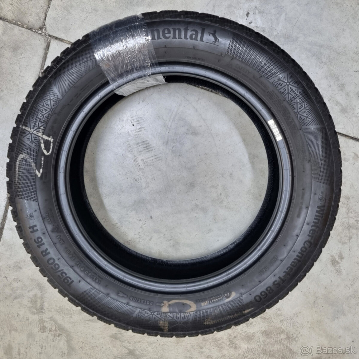 Zimné pneumatiky 195/60 R16 CONTINENTAL - 4