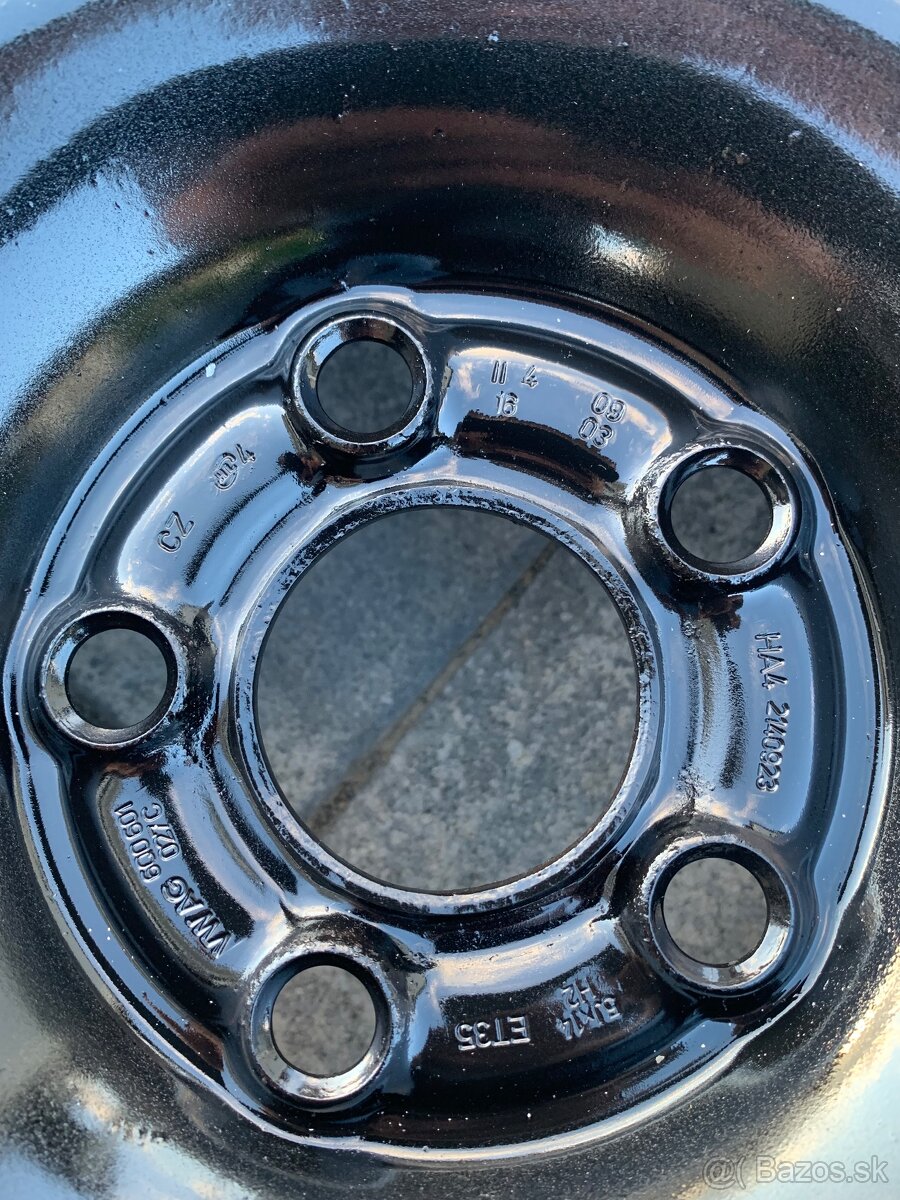 Plechové disky 5x100 r14 - 4