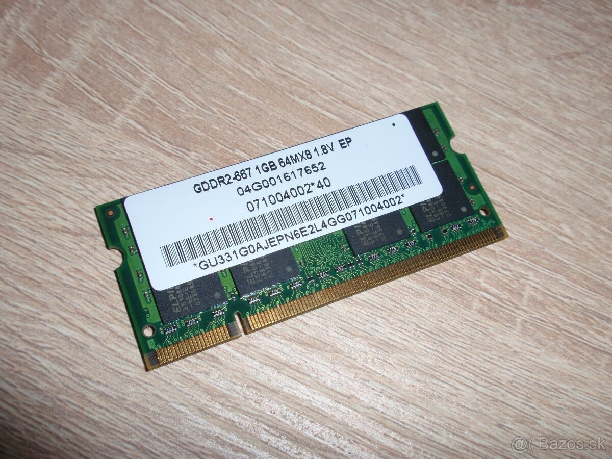 DDR2 SO-dimm pamate pre notebooky - 4